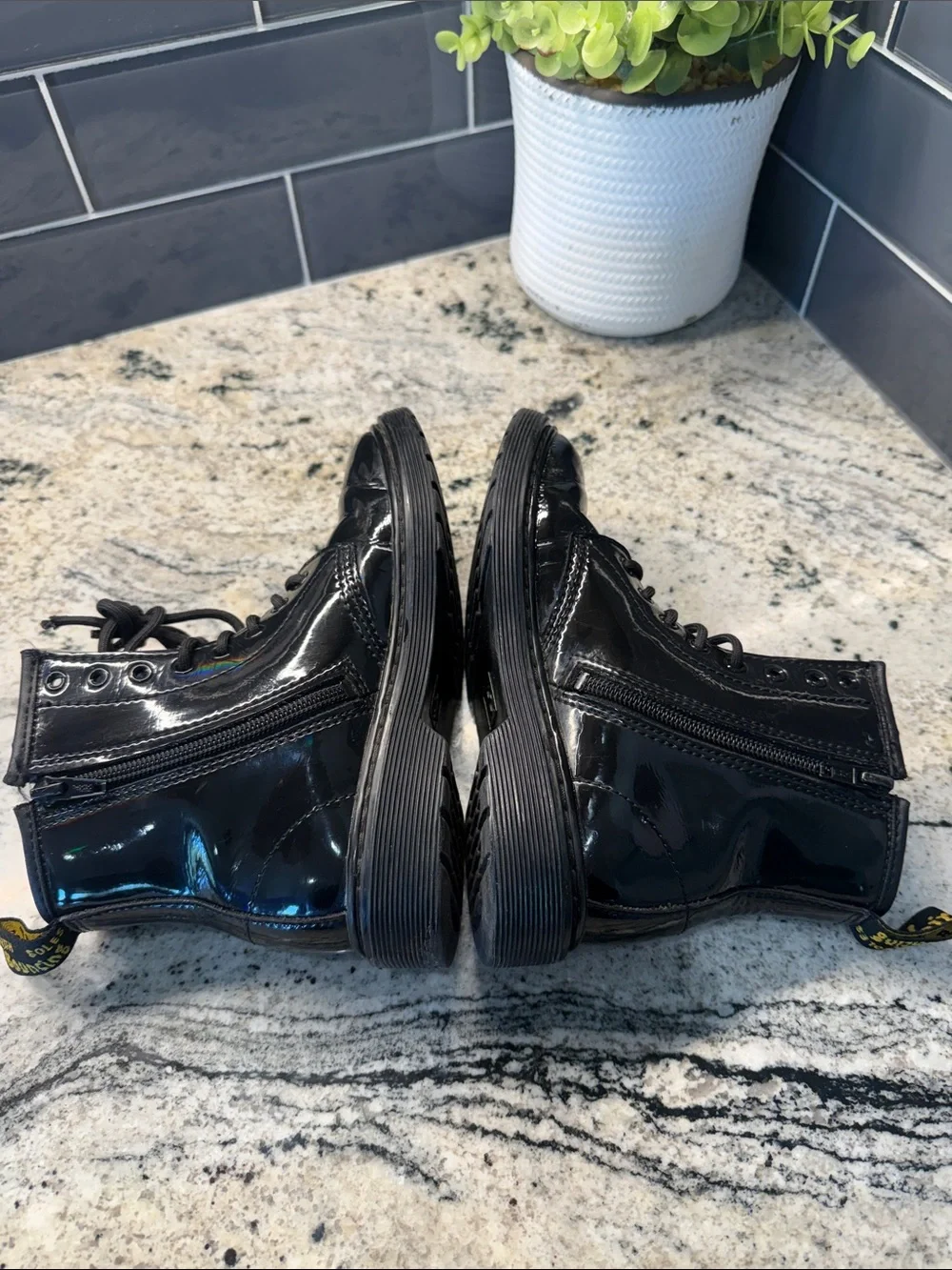 Doctor Martens Patent Leather Boots